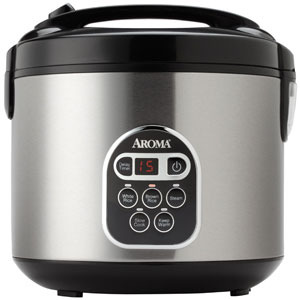 Aroma 10 -Cup Rice Cooker/Food Steamer