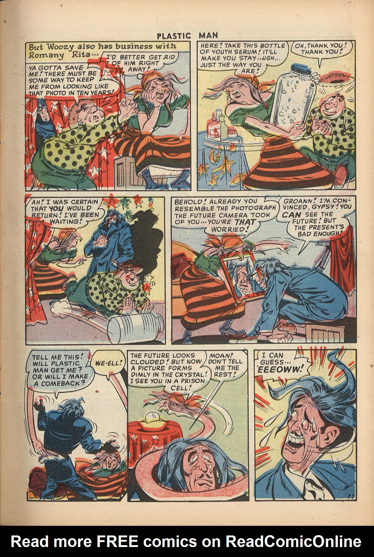 Read online Plastic Man (1943) comic -  Issue #15 - 13