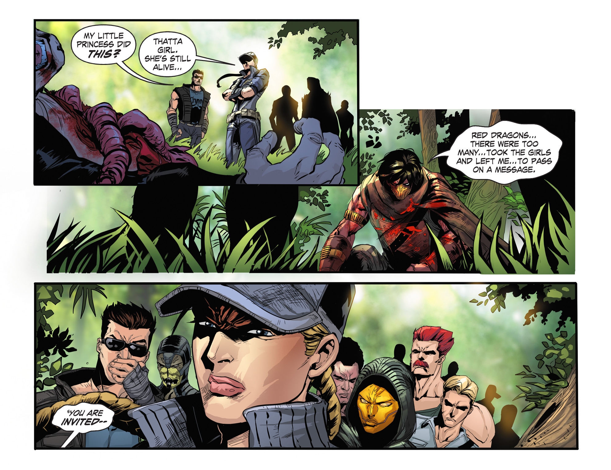 Read online Mortal Kombat X [I] comic -  Issue #12 - 21