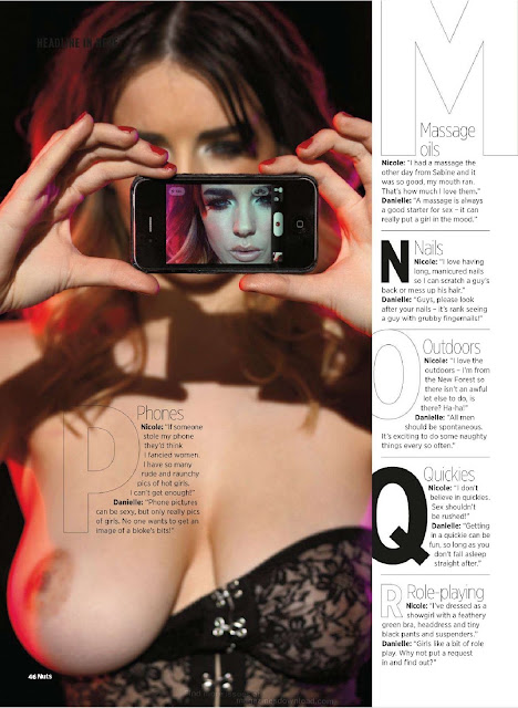 Danielle Sharp & Nicole Neal – Nuts Magazine (January 2013) 