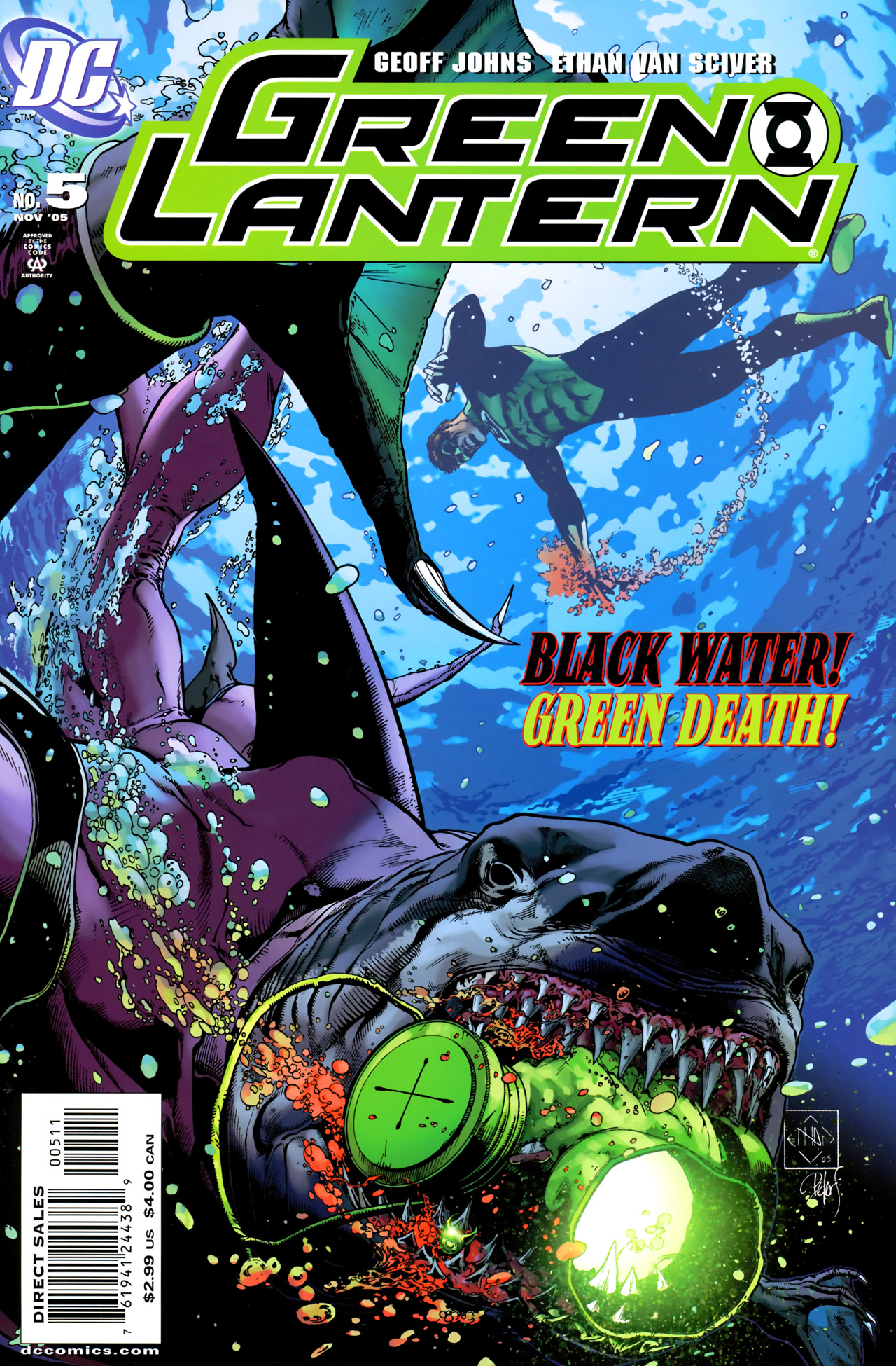 Read online Green Lantern (2005) comic -  Issue #5 - 1