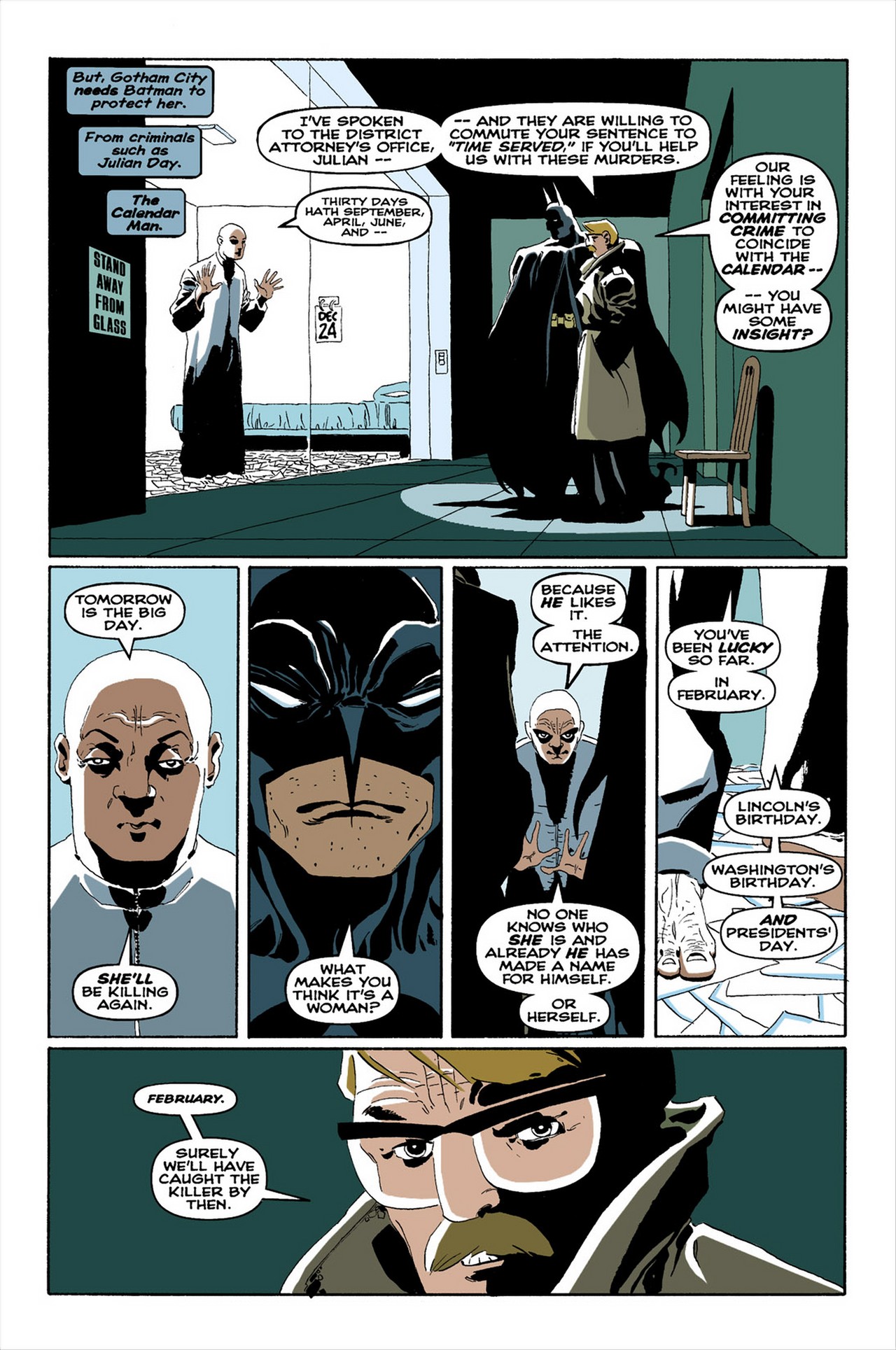 Read online Batman: The Long Halloween comic -  Issue #3 - 6
