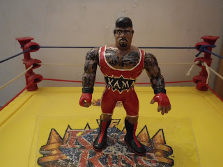 WWF Hasbro CUSTOM Kama action figure