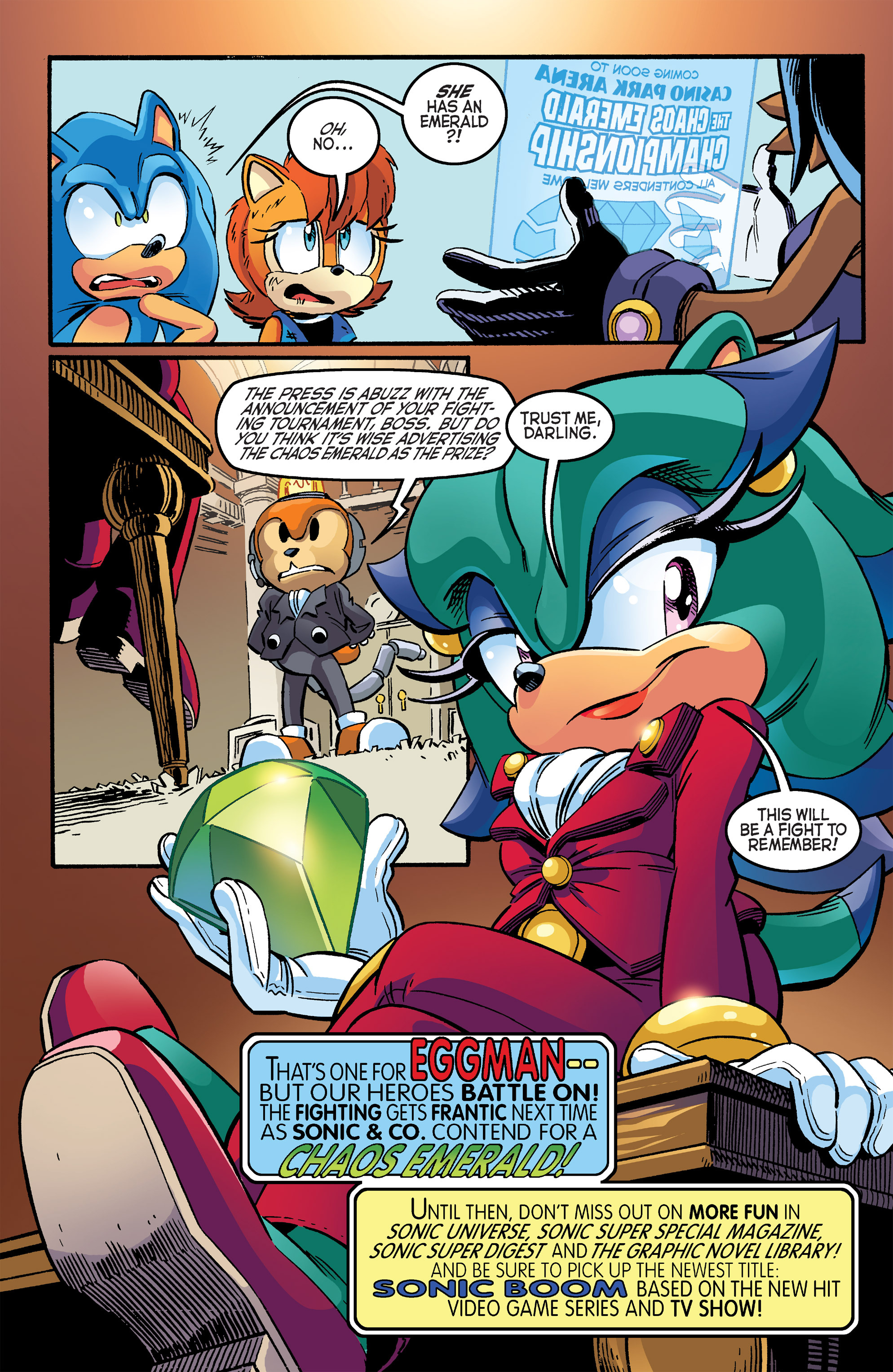 Read online Sonic The Hedgehog comic -  Issue #267 - 23