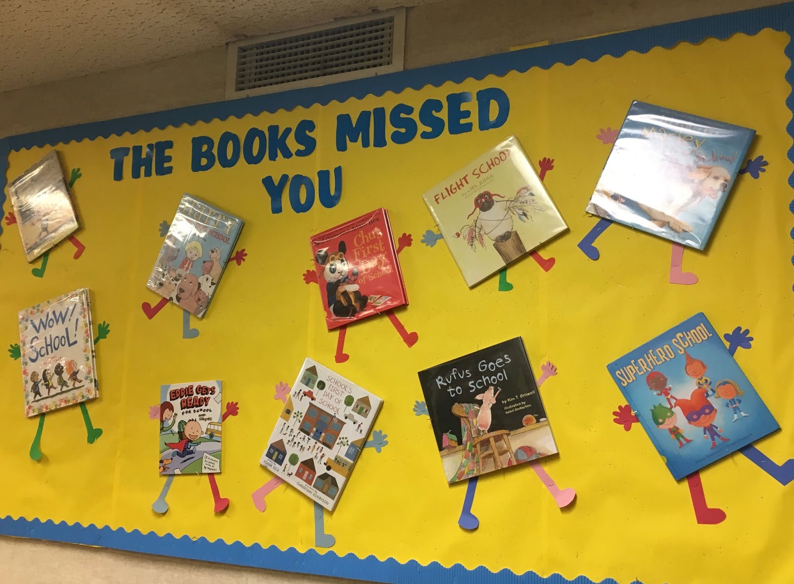 The Curly Librarian: August/September Bulletin Boards
