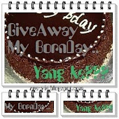 GiveAway - My BornDay