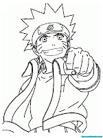 Gambar Naruto Mewarnai gambar ke 6