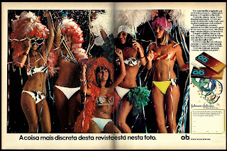 propaganda absorvente OB. - 1977.década de 70. os anos 70; propaganda na década de 70; Brazil in the 70s, história anos 70; Oswaldo Hernandez; 