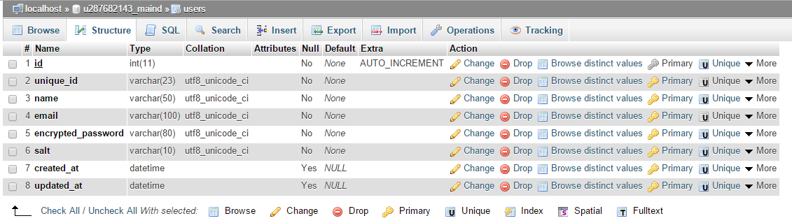 2. Server Side PHP Code For Application:-