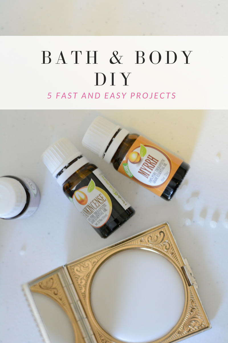 diy bath body and beauty products