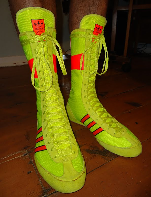 adidas boxing shoes vintage