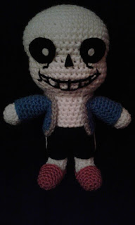 PATRON GRATIS SANS PLUSHIE | UNDERTALE AMIGURUMI 32360