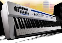 Stage digital piano controllers