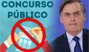 Bolsonaro restringe concurso público