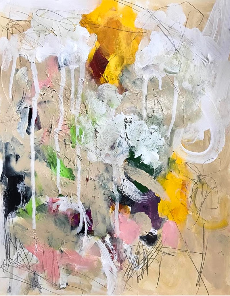 Abstract Paintings by Shellie Garber from USA.