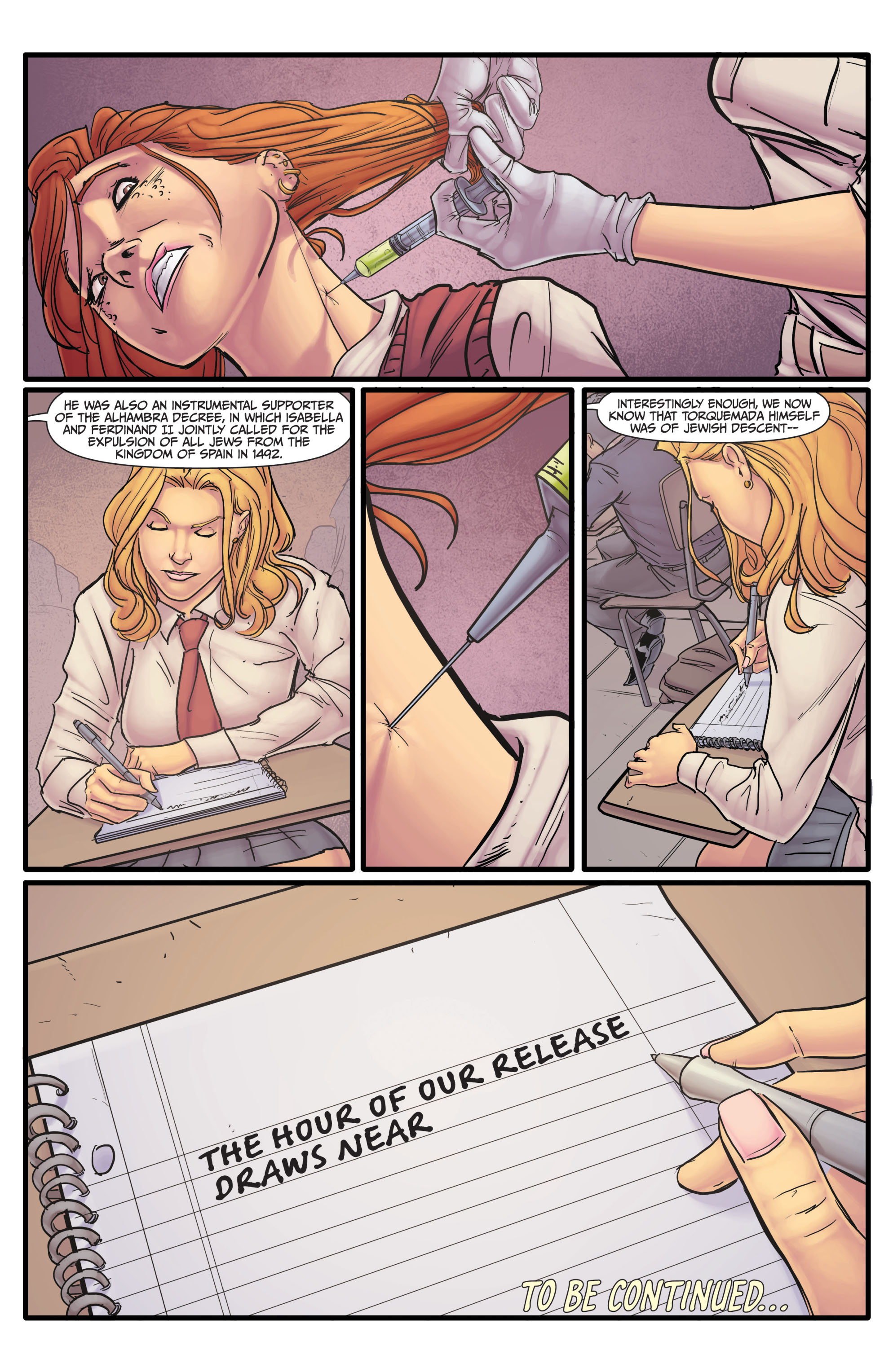 Read online Morning Glories comic -  Issue #3 - 28