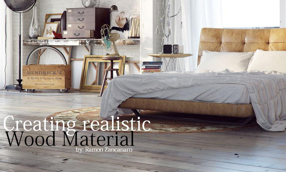 Creating Realistic Wood Material Part2 3 Cg Tutorial