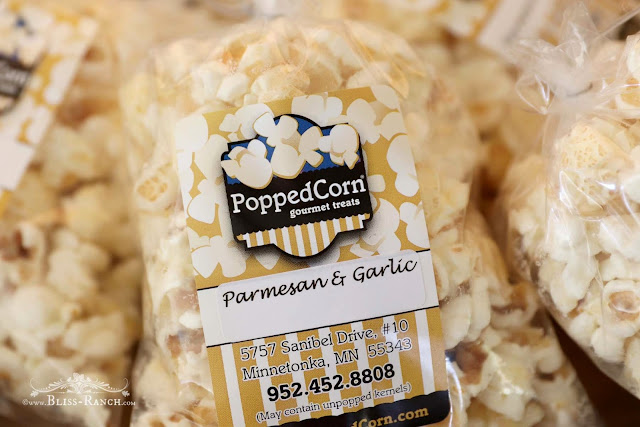 PoppedCorn Popcorn Cart Wedding, Bliss-Ranch.com
