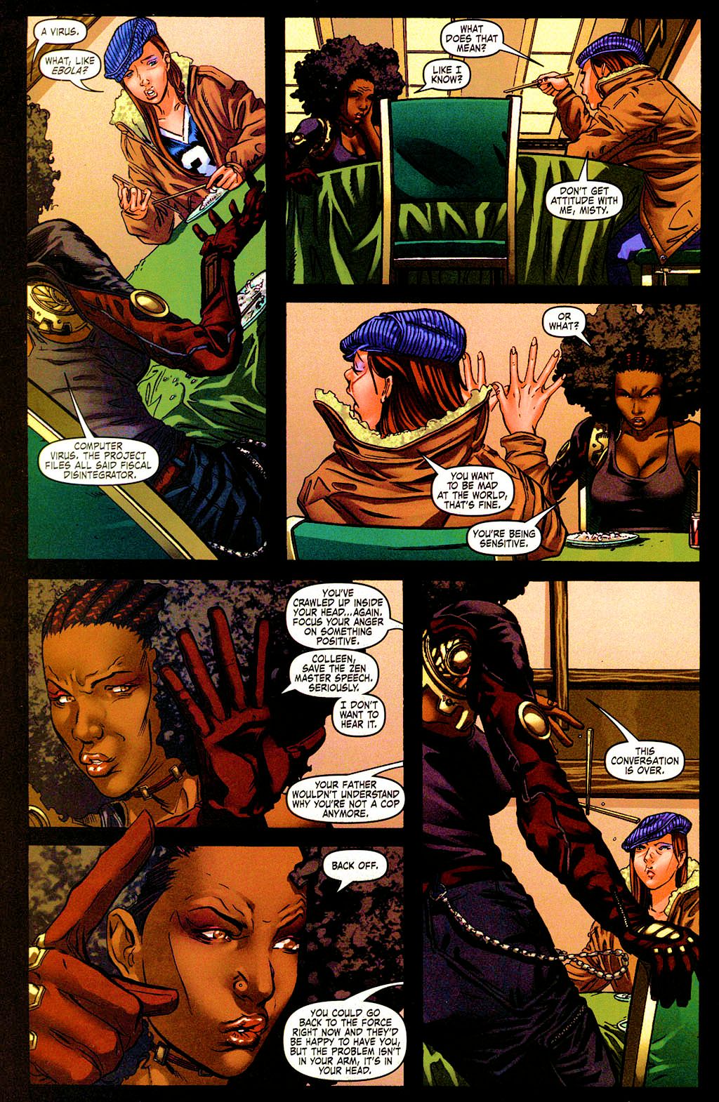 Read online Daughters of the Dragon comic -  Issue #4 - 22