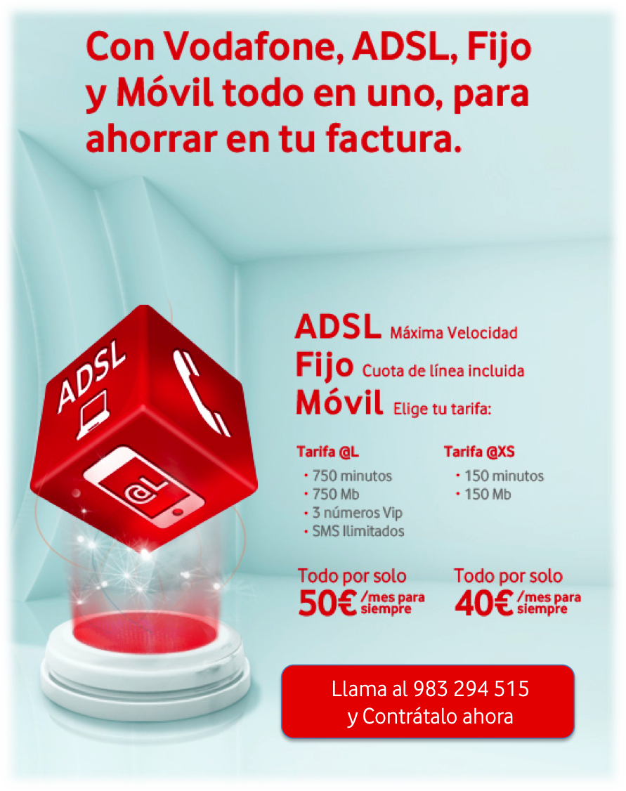 ADSL, Fijo y Móvil todo en uno.