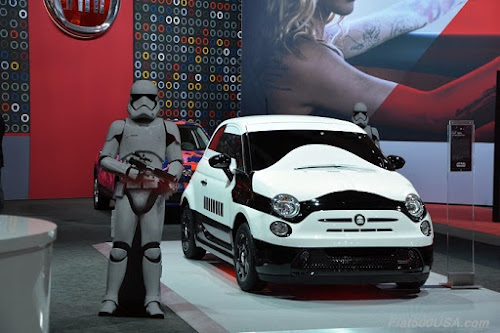 Fiat 500 Star Wars Show Car