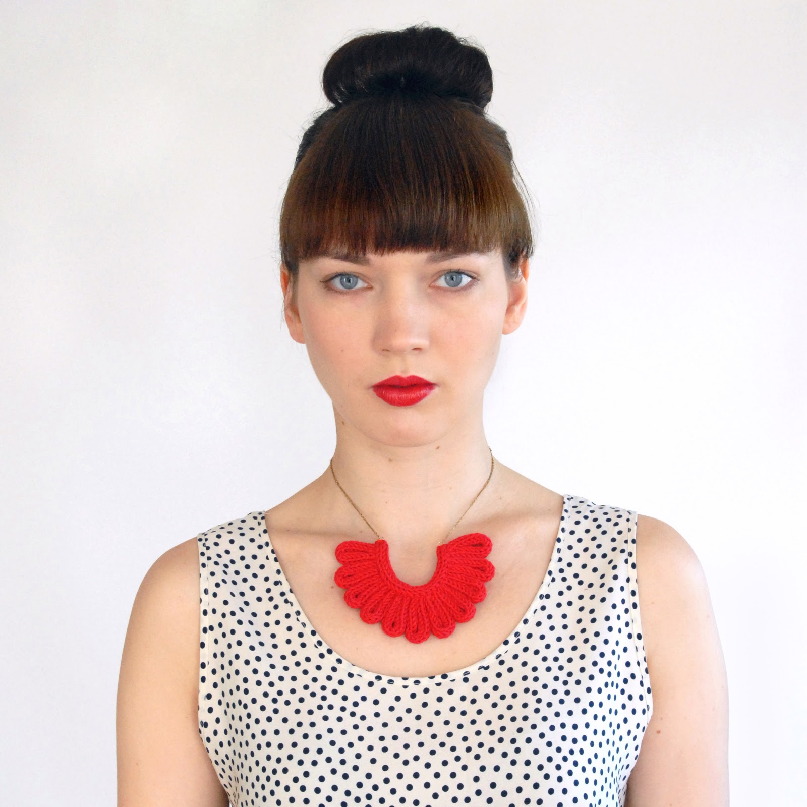 Inspired:London: A Alicia - Eco-ethical textile jewellery