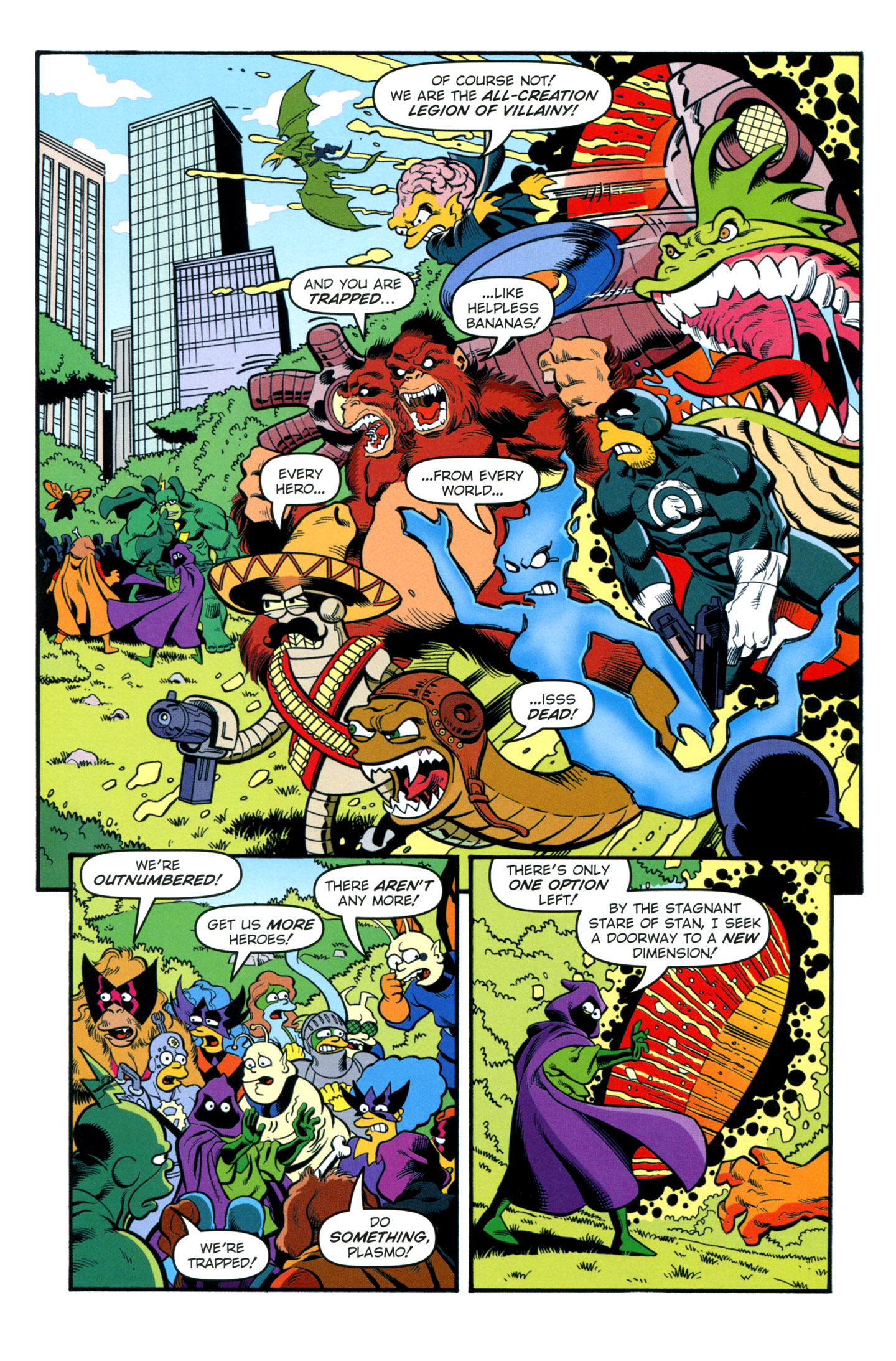Read online Bongo Comics Presents Simpsons Super Spectacular comic -  Issue #16 - 27
