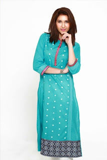 Vaneeza Winter Long Kurti Collection 2014-15