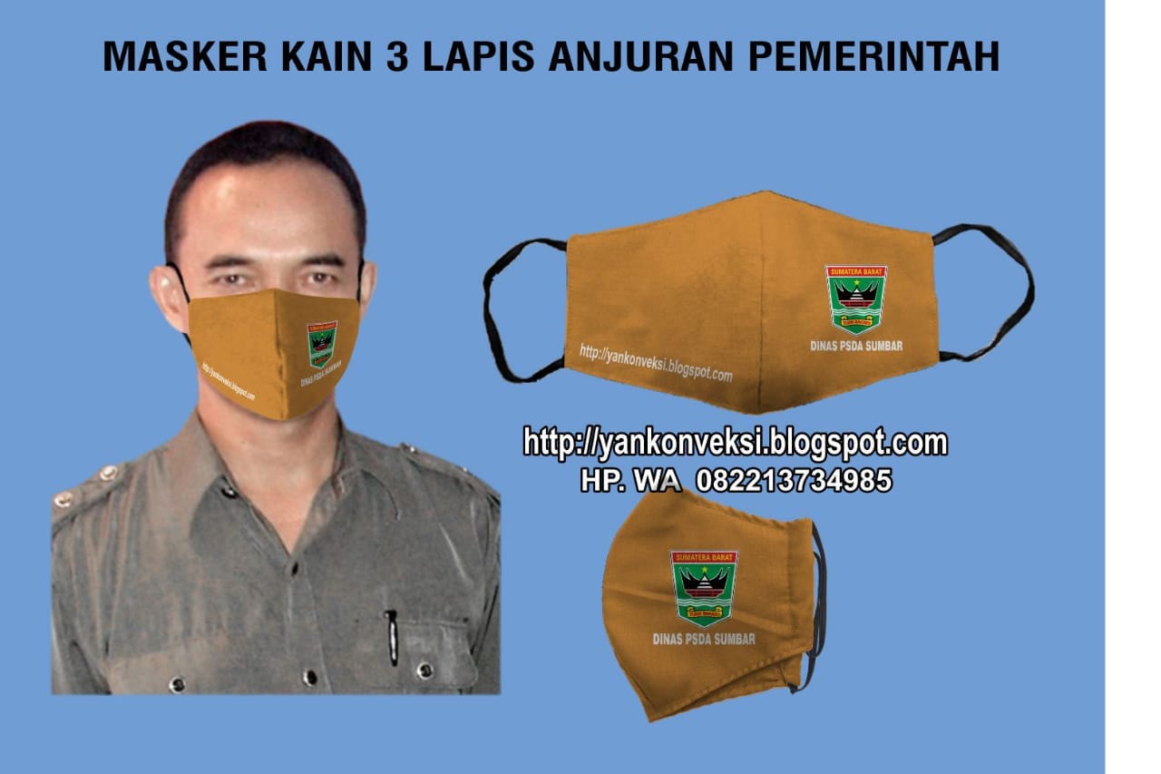 MASKER KAIN 3 LAPIS