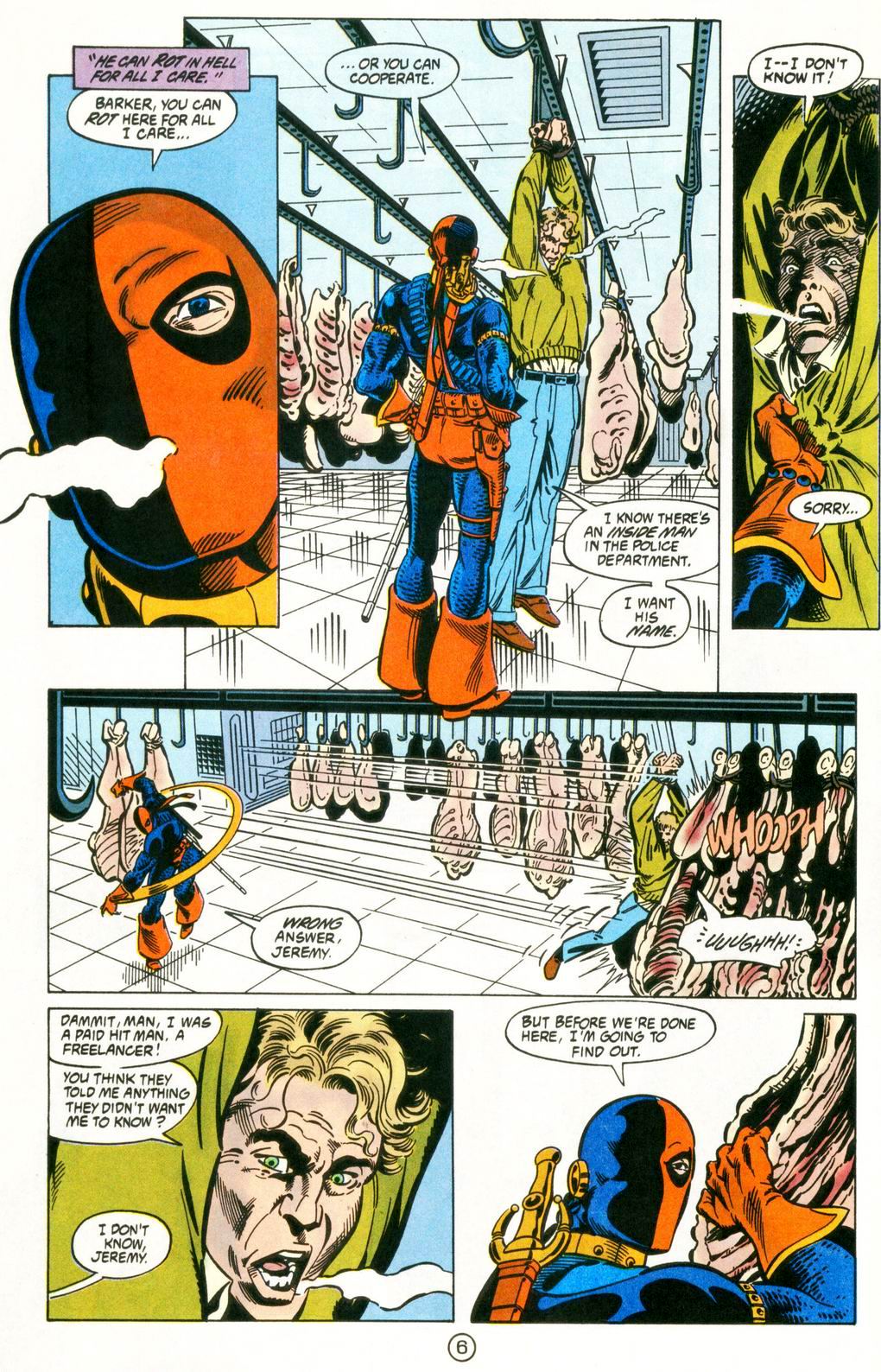 Read online Deathstroke (1991) comic -  Issue #7 - 6