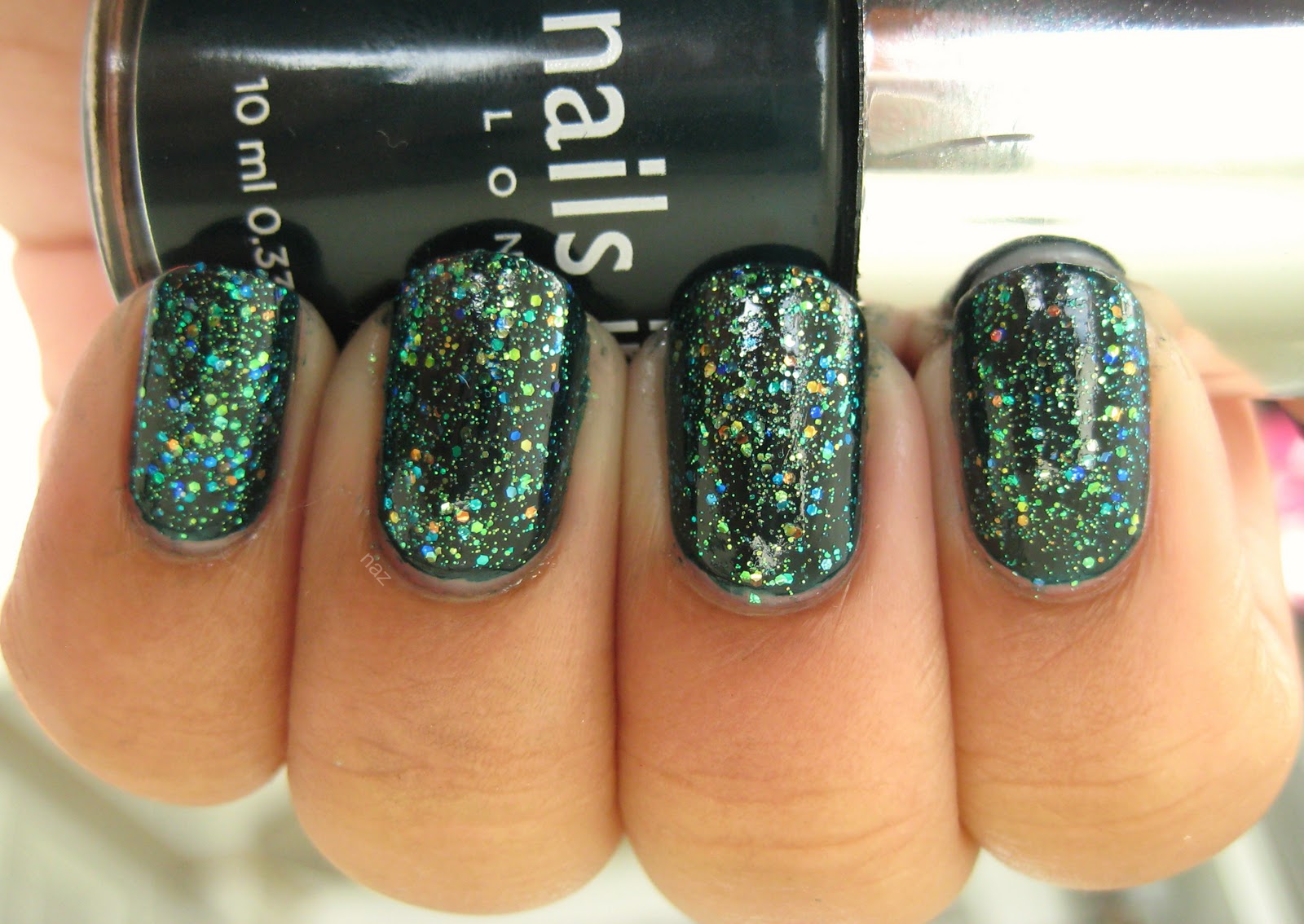Naz's Nails Nails Inc. Kensington + Sinful Colors Nail Junkie