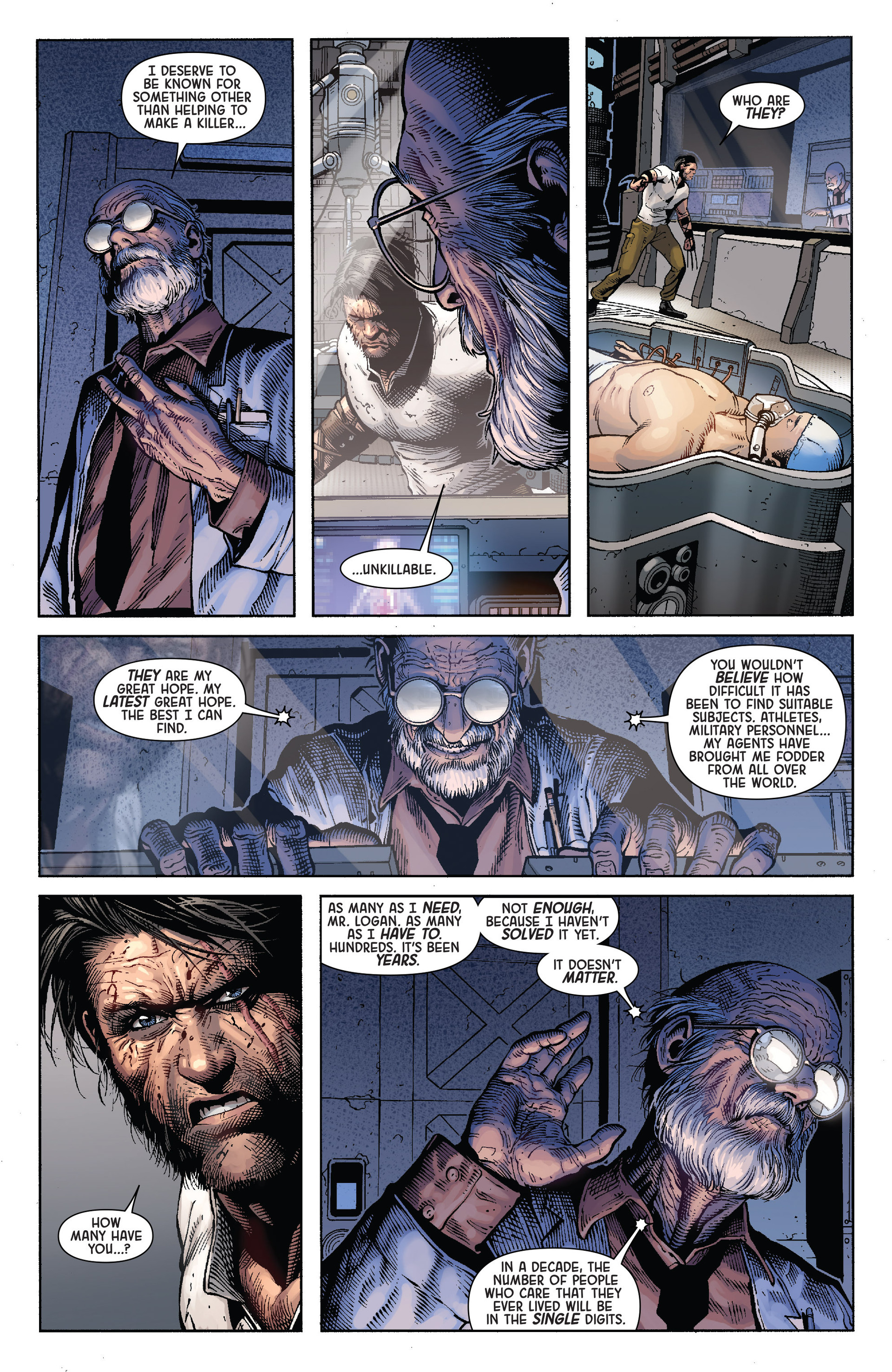 Read online Death of Wolverine comic -  Issue #4 - 8