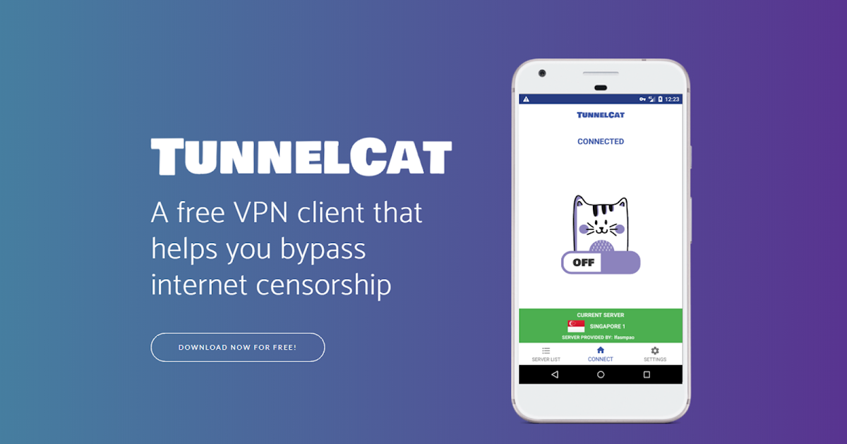 TunnelCat VPN Globe No Load Free for Android PinoyTechSaga