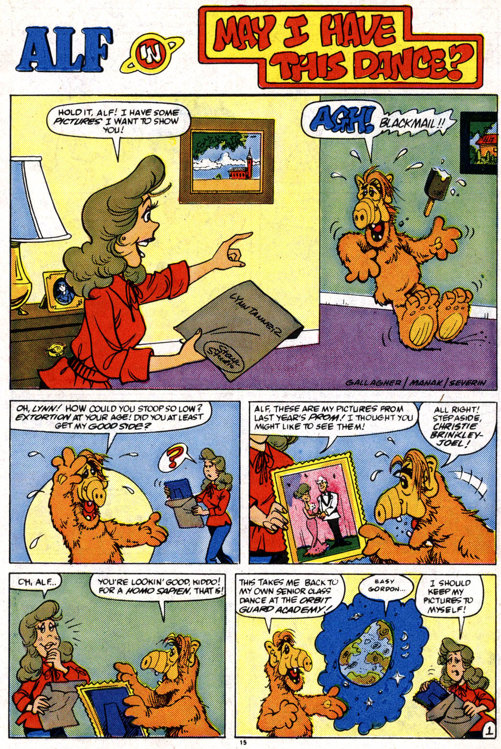 Read online ALF comic -  Issue #10 - 11