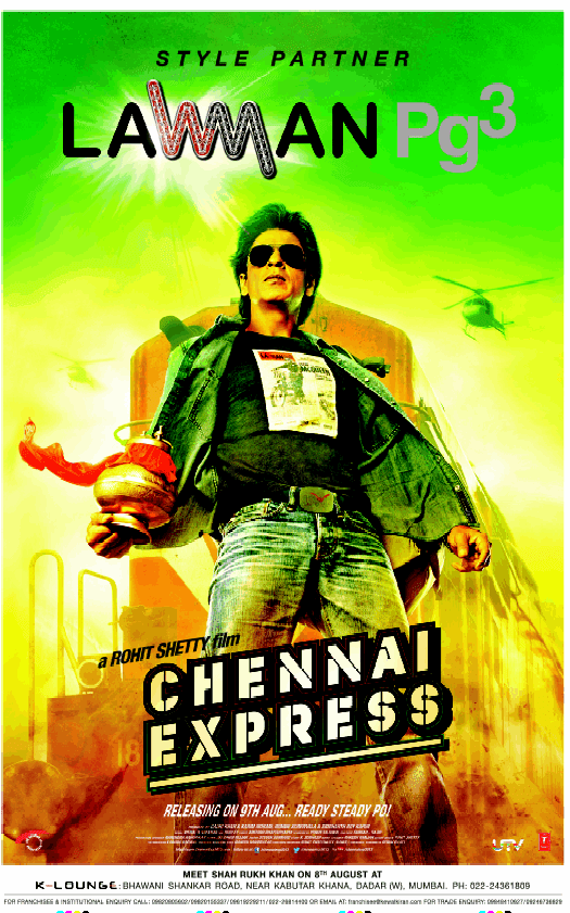 StarzSecrets: Chennai Express poster