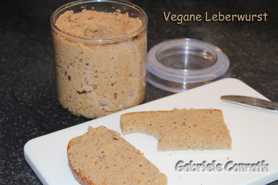Gabriele´s Conga-Crafts Blog ...: Vegane Leberwurst + Vollkornmischbrot