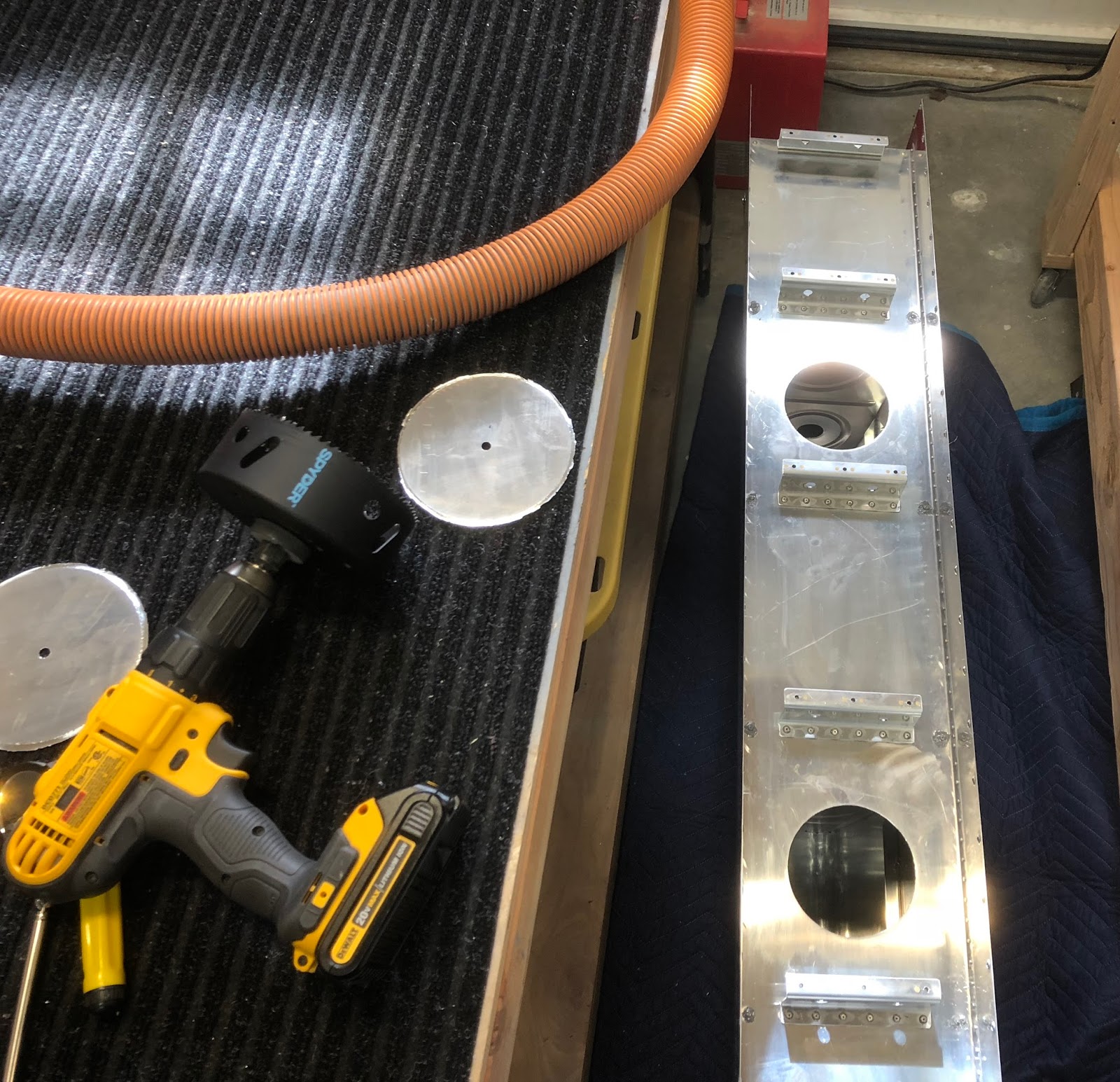 Darin's RV Blog Fixing a fuel tank baffle leak