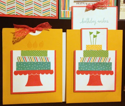 Stampin' Up! Build a Birthday Double Slider Card by Lorri Heiling -- Hawaii Incentive Trip Display Board #stampinup