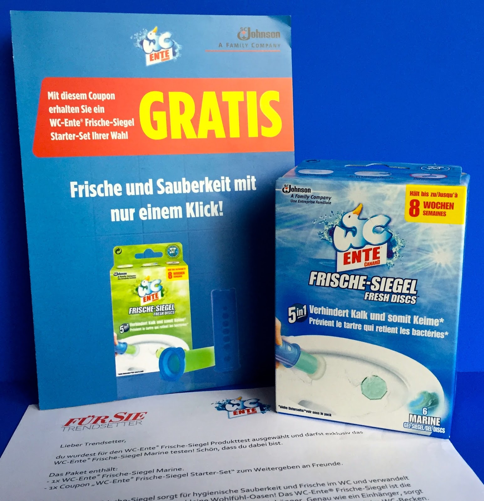 Wc Ente Frische Siegel Gratis Testen