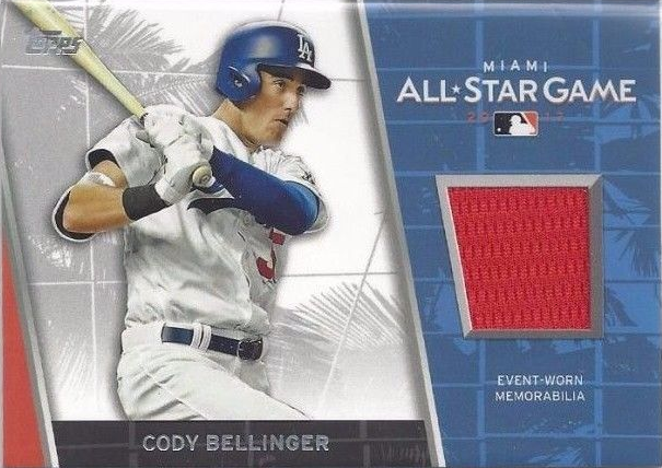 2017 Topps Update All Star Stitches Corey Seager Jersey Autograph #12/25  SEALED
