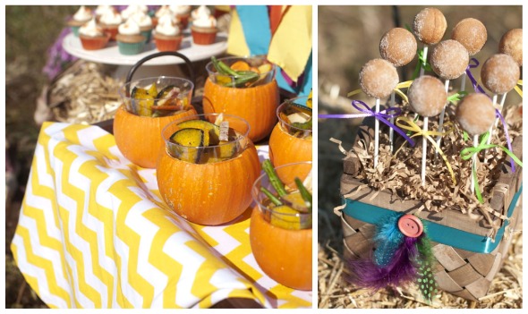 Kara s Party Ideas Fall  Harvest  Rustic Thanksgiving Party  - 1
