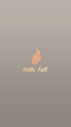 rose gold iphone backgrounds fall wallpapers background leaves glitter apple autumn hello themed leaf 6s cellphone