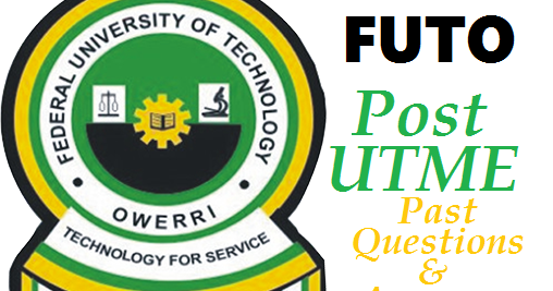 FUTO POST UTME PAST QUESTIONS PDF