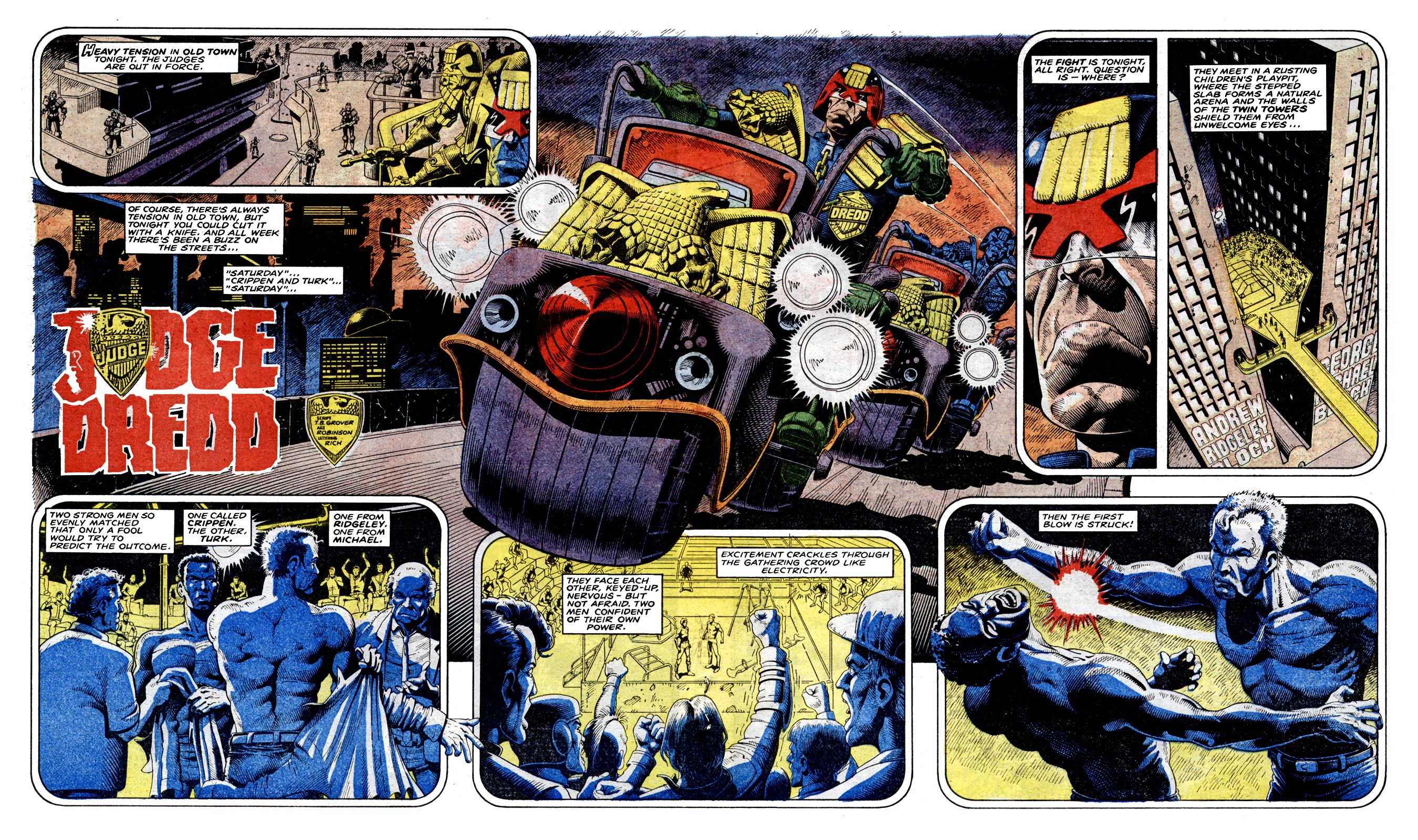 Read online Judge Dredd: The Complete Case Files comic -  Issue # TPB 10 (Part 1) - 192