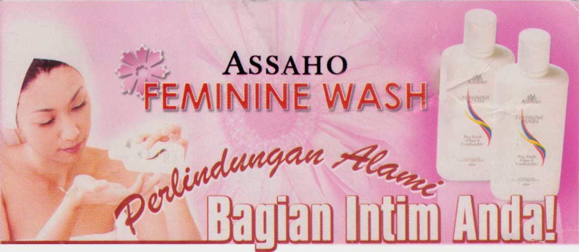 Assaho feminine wash.