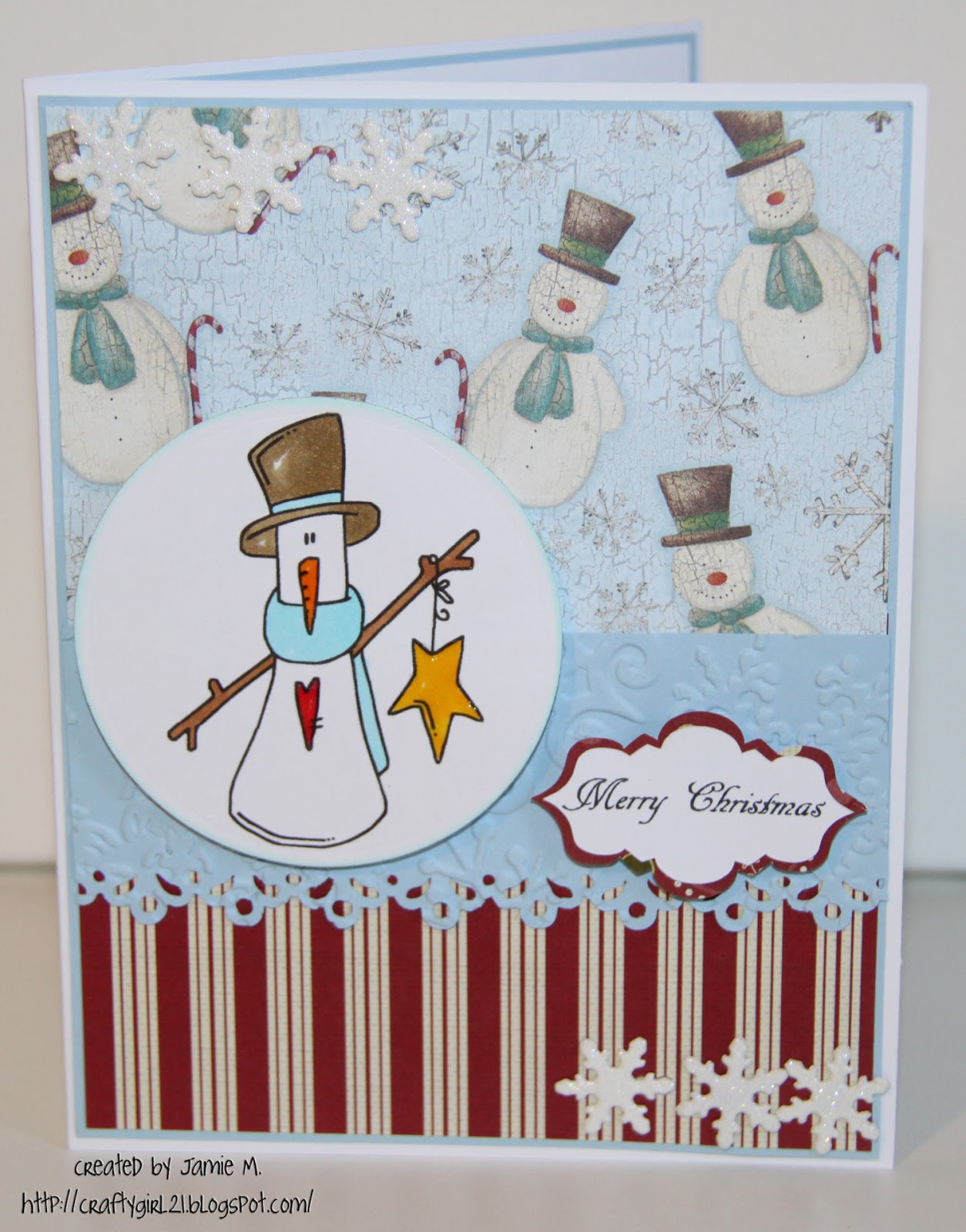 Crafty Girl 21!: Bugaboo Xmas in July Day 2