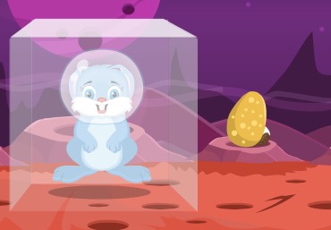 Escape7Ggames Escape Easter Bunny in Space