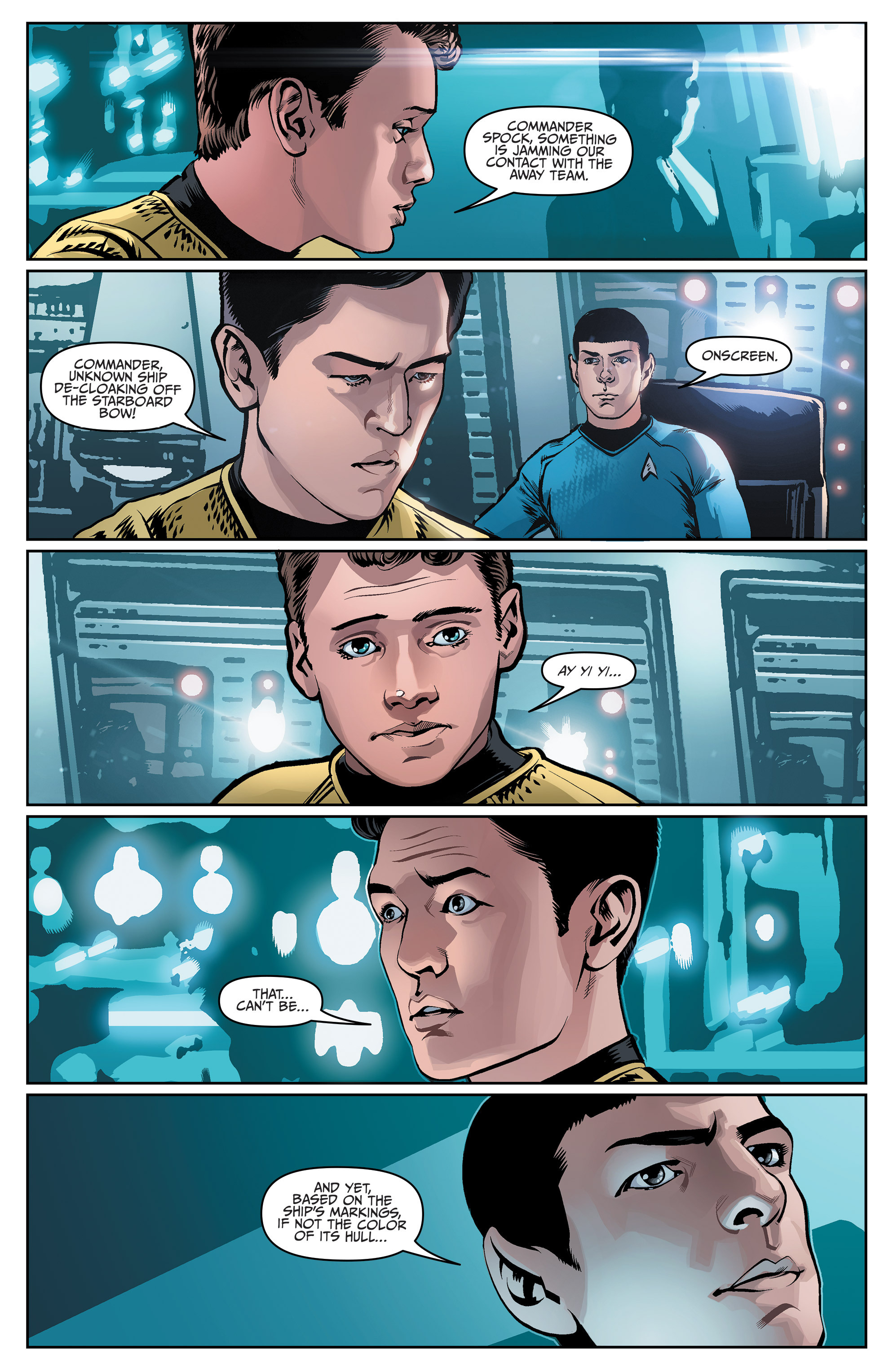 Read online Star Trek (2011) comic -  Issue #50 - 12