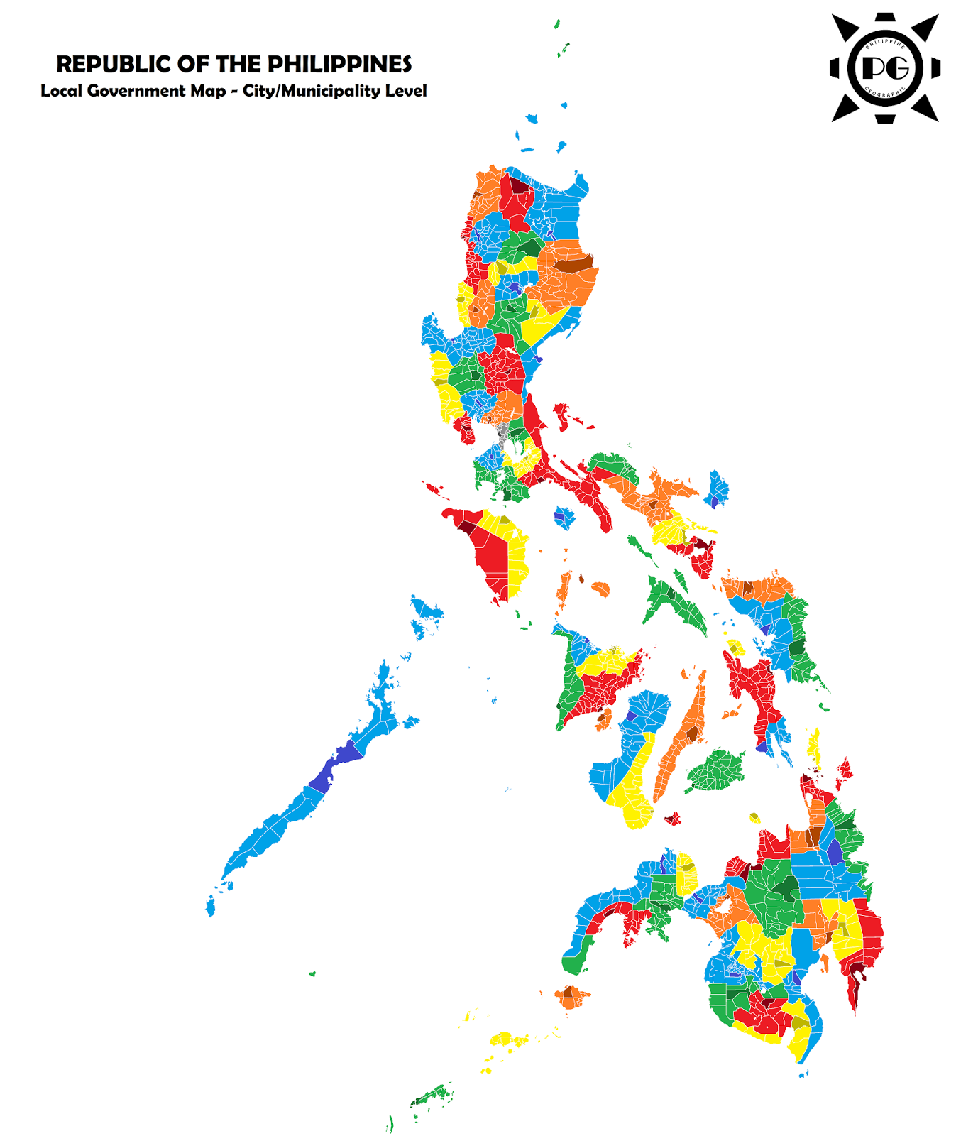 Map Of The Philippines With Provinces