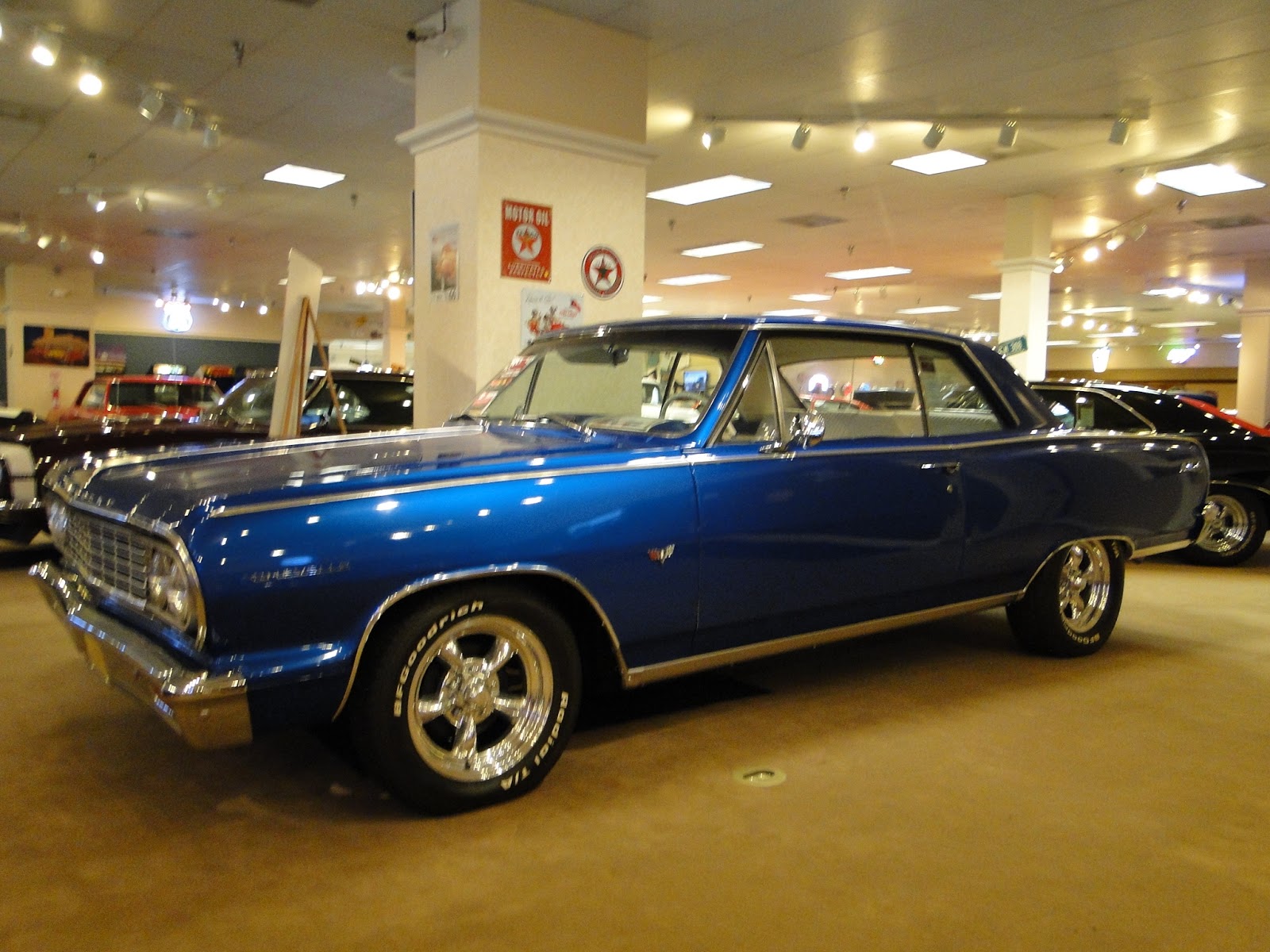 The available 283-cubic-inch four-barrel V8 engine rated at 220-horsepower was the same rating as the 1957 Chevy Power-Pak 283 engine. While the 1964 Malibu ...